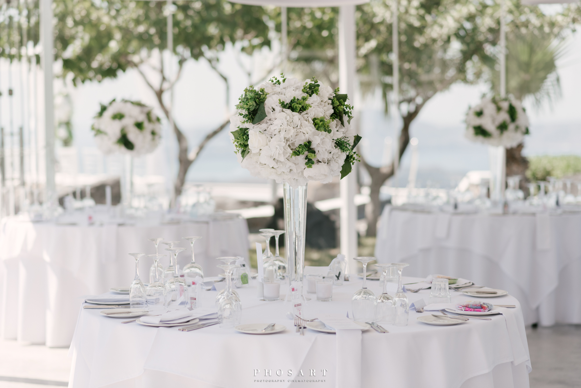 Book your wedding day in Santorini Gem Wedding Venue
